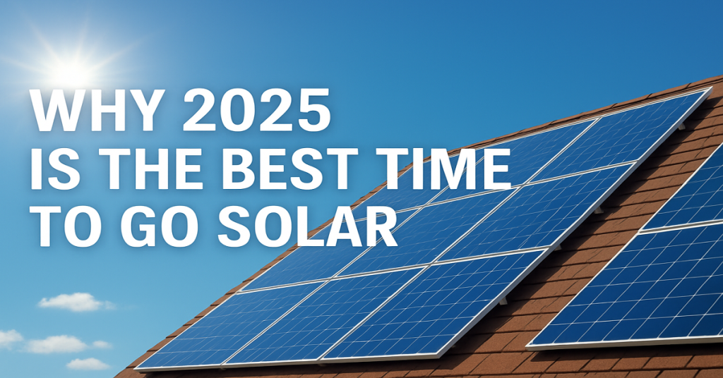 Why 2025 Is the Best Time to Go Solar in India
