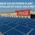 coca cola 30kw commercial solar plant